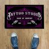 VictoryStore Custom Tattoo Studio Doormat, 24x36 Inches, Tattoo Shop Floor Mat, Gifts for Tattoo Artists (Pink) view 2