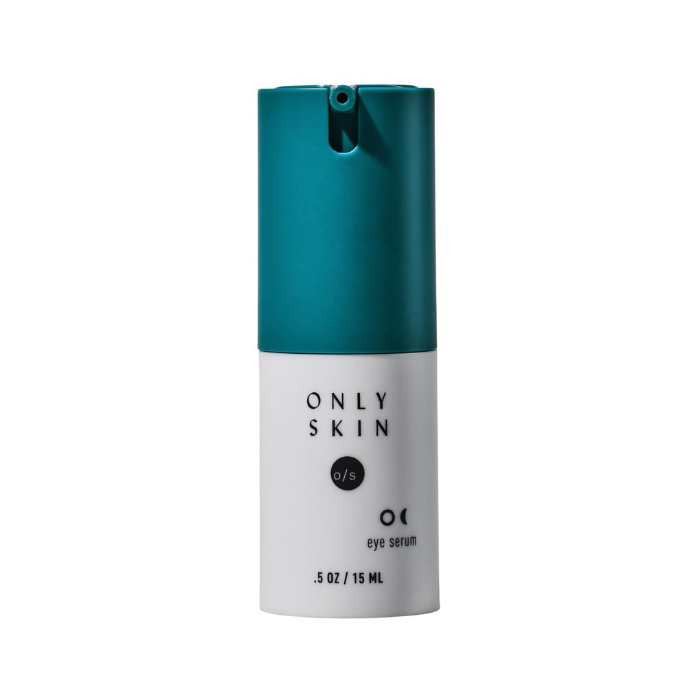 Only Skin Men's Eye Serum (.5 Ounce) Creatine Stimulates Collagen For Plumper Skin, Goodbye Dark Circles, Gift Set for Men