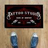 VictoryStore Custom Tattoo Studio Doormat, 24x36 Inches, Tattoo Shop Floor Mat, Gifts for Tattoo Artists (Red) view 2