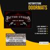 VictoryStore Custom Tattoo Studio Doormat, 24x36 Inches, Tattoo Shop Floor Mat, Gifts for Tattoo Artists (Red) view 3