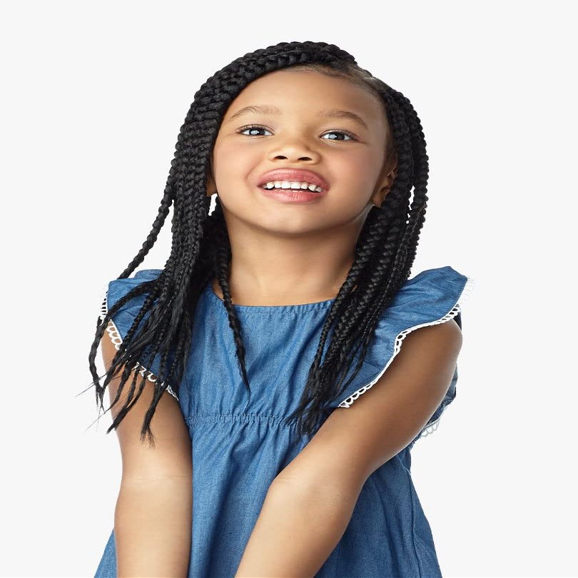 Sensationnel Ruwa 3X Pre-Stretched Kids Braid 12 (Color:2 Dark Brown, Pack of 6)
