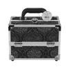 Conair Makeup Beauty Case, Cosmetic Case, with Expandable Shelves and Locking Latch, in Black Print, London SOHO New York for Conair view 4