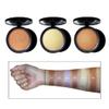 R. R Lux Highlighter Makeup Shimmer Contour Powder Highlighter Makeup Palette Shimmer Contour for Brighten Face Contour Cheek Highlight Makeup, Long Lasting Highlighter Powder with Mirror for Brighten Face Contour Gold Highlighter Makeup Palette Shim view 1