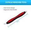 Cuticle Pusher UV Gel Polish Soak Off Remover Tool Nail Arts Cuticle Trimmer (Red) view 4