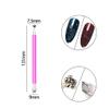 XEAOHESY 8 Pieces Nail Magnet Tool Set Double-Head Flower Design Nail Magnet Pens Multi-Function Magnet Board Magnet Stick 3D Magnetic for Cat Eye Gel Polish Nail Art view 4