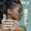 BIO7 SHINE & HOLD FOAM WRAP LOTION  7 Fl Oz  Provide Healthy Hair Growth, Supply Valuable Nutrition, Provide Strong Hold and Definition While Leaving Hair Smooth, Moisturized, Full Of Body And Shine, Give a Natural Conditioning Active & Silky Feel, view 4