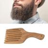 Wooden Beard Comb, Sandal Wood Anti Static Scalp Massage Beard Brush for Men view 4