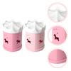 SOLUSTRE 2pcs Makeup Sponges Container Beauty Sponge Holder Lid Practical Makeup Tool Storage Box for Easy Organization and of Beauty Eggs Compact Design view 2