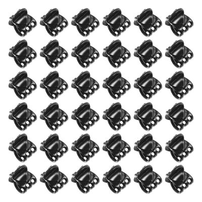 SOLUSTRE 36pcs Heart Hair Clips Small Hair Styling Accessories Material Lightweight Comfortable