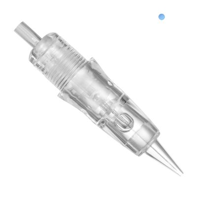 CHUSE C22 Prevents Ink Spitback Safety Tattoo Pro Cartridges Needles Permanent Makeup Needles Box of 10Pcs (1R 0.25)
