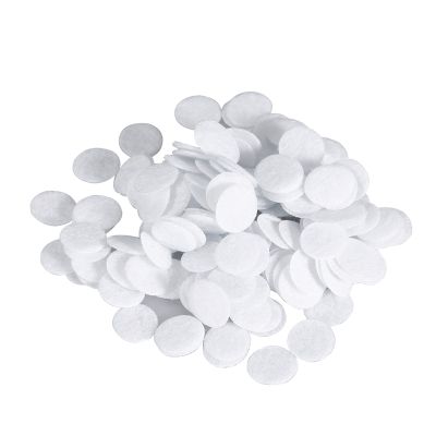 Microdermabrason Filter, 100Pcs Cotton Filters Replacement Round Filtering Pad Vacuum Filters Accesories for Beauty Machine (10mm)