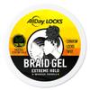 AllDay Locks Braid Gel (15 oz) | Extreme Hold, High Shine | Frizz & Flake-Free Edge Control | Tea Tree, Lavender, Peppermint Oil | Slick & Style Braids, Locks, Twists, Cornrows | 15 oz view 2