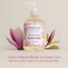 Deep Steep Liquid Hand Wash, Magnolia Breeze, 17.6 oz  Moisturizing Cleanser with Olive Oil, Aloe Vera, Glycerin & Hyaluronic Acid  Vegan, Clean Beauty, Soft & Nourished Hands view 3