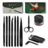 GLORIAPELO Eyebrow Brush Set  Premium Make-up Brush Kit  10pcs Eyebrow Brush Makeup - Professional Make-up Brush Set - Eyebrow Makeup Gel - Eyebrow Lamination Soap view 1