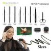 GLORIAPELO Eyebrow Brush Set  Premium Make-up Brush Kit  10pcs Eyebrow Brush Makeup - Professional Make-up Brush Set - Eyebrow Makeup Gel - Eyebrow Lamination Soap view 4