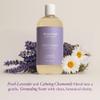 Deep Steep Body Wash, Lavender Chamomile, 17 oz  Hydrating Shower Gel with Hyaluronic Acid, Shea Butter, Aloe Vera & Argan Oil  Vegan, Clean Beauty, Clean & Refreshed Skin view 4