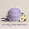 Deep Steep Sugar Scrub, Lavender Chamomile, 8 oz  Exfoliating Body Scrub with Organic Coconut Oil, Shea Butter & Argan Oil  Vegan, Clean Beauty, Smooth, Soft & Nourished Skin view 3