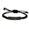 Unique Idea Mother, Should I Sleep Or Should I Shower I Could Sleep in The Shower, Unique Black Rope Bracelet for Mom from Daughter view 1
