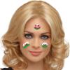 Meme Series Womaha 40 Sheets Wales Flag Temporary Tattoos for Kids Football Temporary Face Tattoos view 3
