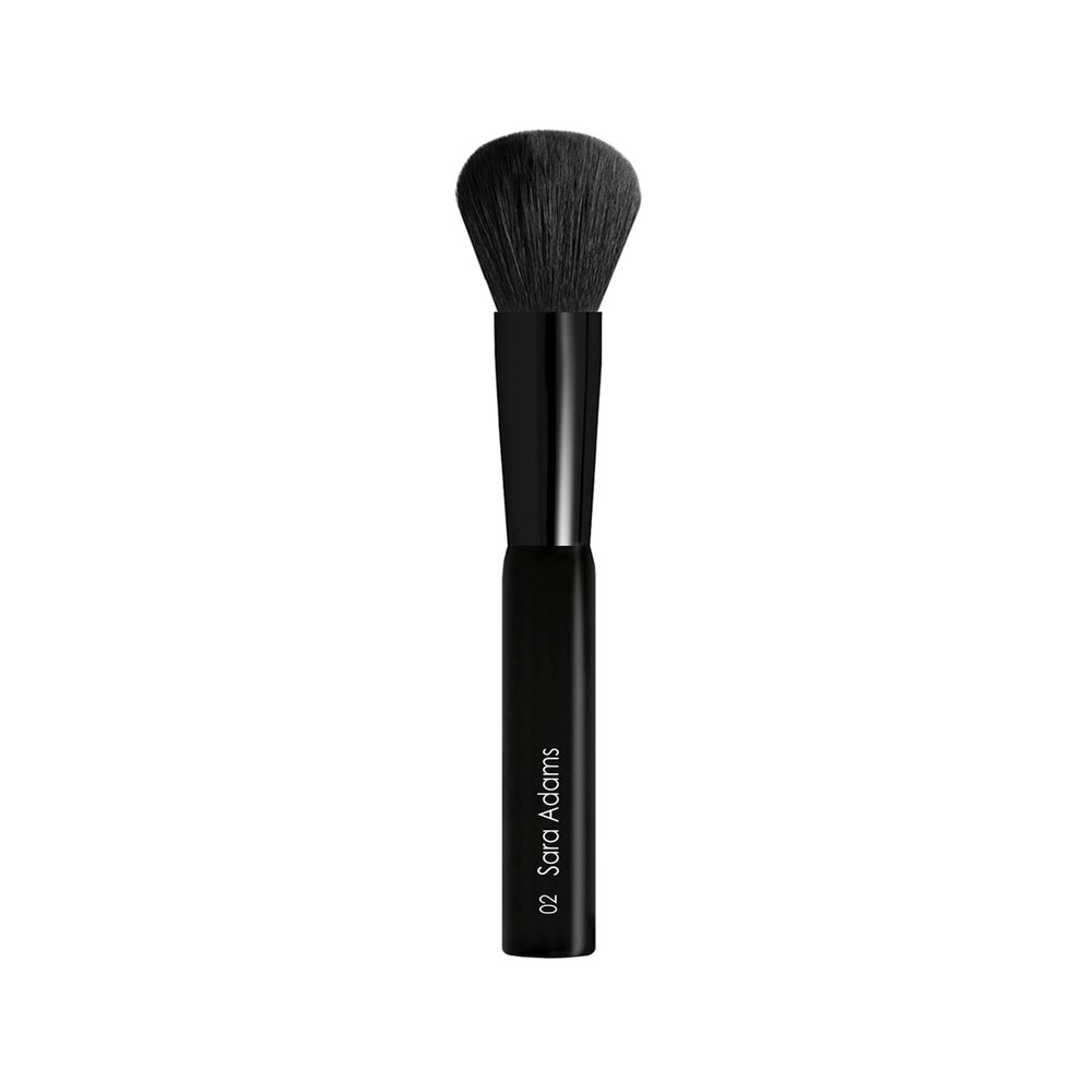 Oval Blush & Powder Brush Sara Adams Cosmetiques