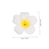 Balacoo Flower Hair Clips- Hawaiian Flower Hair Clip, 4pcs Artificial Plumeria Hairpin Accessories for Beach Wedding Women Party view 2