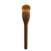 Advanced Fashional Makeup Tools Walnut Handle Kabuki Foundation Brush Soft Fiber Brush Round Delicate(16.8x2.5x3.1 CM) view 1