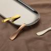 3 Pack Metal Makeup Spatula, Mini Spoon Beauty Scoop for Mixing, Facial Cosmetic, Face Mask (Silver & Gold & Rose Gold) view 4