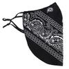 Beard Mask for Men, Beard Mask, Mens Face Mask, Reusable, Adjustable ear band, BEARDSYYC (9 Inches, Biker Black) view 1