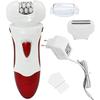 Feilx Electric Razor for Women - Painless 3-in-1 Women Shaver Hair Remover for Face, Legs and Underarm, Portable Waterproof Bikini Trimmer Wet and Dry Cordless Lady Hair Removal - Micro USB Recharge view 3