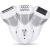 Feilx Cordless Women Epilator 3 in 1 Electric Women Shaver Hair Removal, Dry Hair Shavers, for Upper Lip, Legs and Underarm view 2