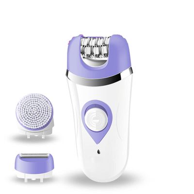 Feilx Cordless All-in-One Advanced Wet & Dry Rechargeable Womens Electric Shaver for Sensitive Skin with Bikini Attachment and Pop-Up Trimmer