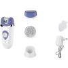 Feilx Cordless All-in-One Advanced Wet & Dry Rechargeable Womens Electric Shaver for Sensitive Skin with Bikini Attachment and Pop-Up Trimmer view 4