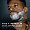 SUPPLY Single Edge SE Blade Refills for Men  Pack of 8 Japanese-Made Black Label Injector Razor Blades  Fits the SUPPLY SE Razor, 10-12 Shaves Each view 3