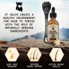 Striking Viking Beard Growth Oil - 2 fl oz, Pack of 1, Vanilla - Thickening Beard Oil with Jojoba & Argan Extracts - Promotes Facial Hair Growth & Targets Patchy Areas - Biotin Fortified view 3