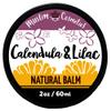 Calendula & LILAC balm | 100% True Lilac Fragrance | Daily hand cream | Egyptian Calendula || Made in Canada - Muslim Cosmetics - Calendula & Lilac 2oz view 1