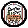 Cedarwood Beard BALM | 100% Natural | Argan oil | Mango Butter | Organic Calendula | Natural Conditioning hair butter || Made in Canada - Muslim Cosmetics - Egyptian Ragel Balm 2oz view 1