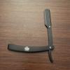 Black Stainless Steel Lightweight Easy to Use Barber Shaving Tool All Hair Folding Edge Razor view 2