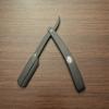 Black Stainless Steel Lightweight Easy to Use Barber Shaving Tool All Hair Folding Edge Razor view 3