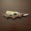 Professional Barbershop Unisex Cut Throat Folding Shaving Knife White and Gold Hot Design Shaving Blade view 3