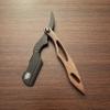 Black and Brown Professional Hair and Beard Trimming Straight Edge Razor Wooden Engraved Style view 4