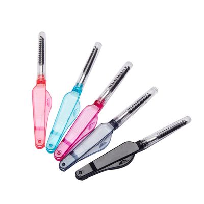 FOMIYES 10pcs Eyebrow and Eyelash Combs Multifunctional Folding Makeup Brushes for Lashes and Shaping Brows for Home and Travel Use