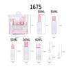 Travel Bottles Kit, Plastic Leak Proof Portable Toiletry Containers Set, Spary Bottle Flight Size Cosmetic Containers for Lotions, Shampoo, Creams, Body Wash (Pink-no.1675) view 2