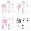 Travel Bottles Kit, Plastic Leak Proof Portable Toiletry Containers Set, Spary Bottle Flight Size Cosmetic Containers for Lotions, Shampoo, Creams, Body Wash (Pink-no.1675) view 4