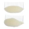 2PCS Women Sponge Foam Bump Up Hair Comb Bump It Up Volume Inserts Charming Beehive Hair Styler Clip Party Bun Maker view 1