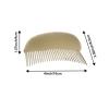 2PCS Women Sponge Foam Bump Up Hair Comb Bump It Up Volume Inserts Charming Beehive Hair Styler Clip Party Bun Maker view 2
