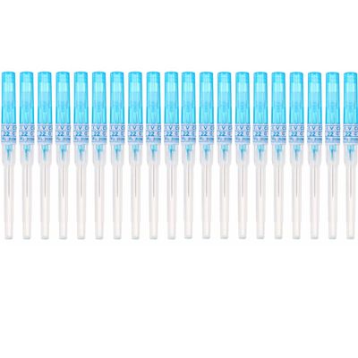 Piercing Needles,20PCS 22G IV Catheter Needles 22 Gauge Disposable Stainless Steel Hollow Body Piercing Needles for Ear Nose Belly Navel Nipple Piercing(22G) (22G)