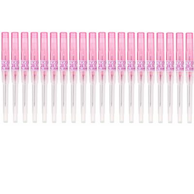 Piercing Needles,20PCS 20G IV Catheter Needles 20 Gauge Disposable Stainless Steel Hollow Body Piercing Needles for Ear Nose Belly Navel Nipple Piercing(20G) (20G)
