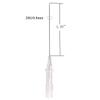 Piercing Needles,20PCS 20G IV Catheter Needles 20 Gauge Disposable Stainless Steel Hollow Body Piercing Needles for Ear Nose Belly Navel Nipple Piercing(20G) (20G) view 4