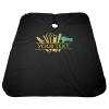 Custom Waterproof Barber Cape Hairdresser Cape, Add Your Photo Text Personalized Yellow Green Barber Tools Salon Cape for Men, Customized Hair Cutting Cape for Home Salon Barbershop view 4