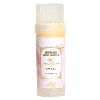 Camille Beckman Head to Heel Rough Skin Balm, Signature Camille, 2.2 Ounce